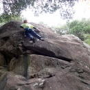 鷲頭山、メインウォール＆じゃがいも岩