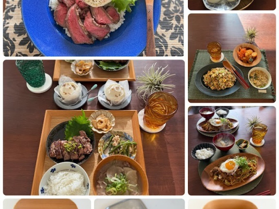 1週間の我が家の献立まとめ(作りおきおかず、弁当、昼ごはん、晩ごはん)