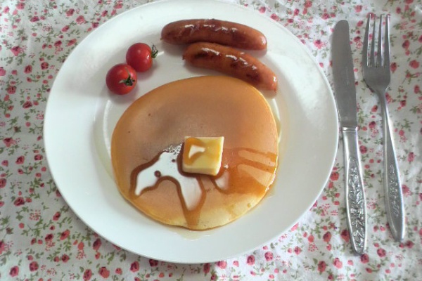 ジブリ飯 魔女の宅急便のホットケーキ いつもの ジブリ飯 魔女の宅急便のホットケーキ いつもの