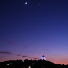 『投稿：月と金星と江の島【追記】2025/01/03』の画像