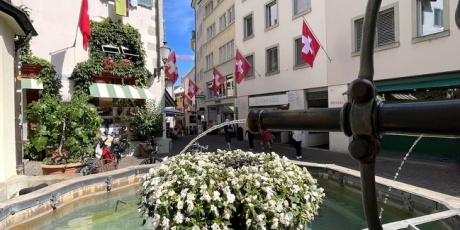 街角ページ スイスの街角から - スイスの街・町