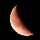 2026　2026　岡山県　岡山市の自宅の空　🌙月