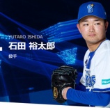 『[イコラブ] ベイスターズ石田裕太郎選手の登場曲に『超特急逃走中』『呪って呪って』『虹の素』が流れる』の画像