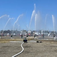 岐阜市中消防団特別点検(操法大会)の当番分団