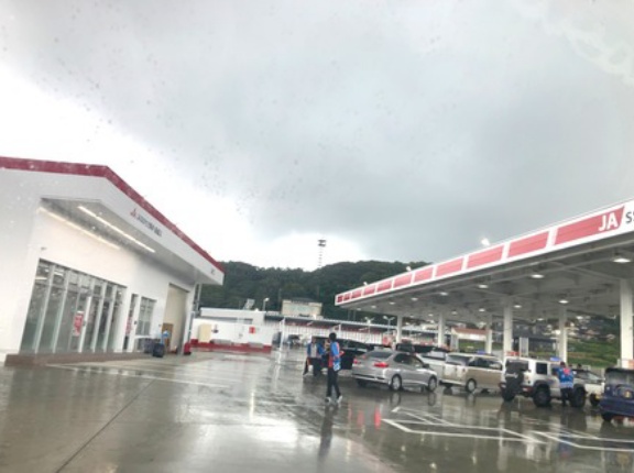 ８月は爆安！ガソリンℓ/159円！「JAながさき県央 飯盛給油所」（諫早市飯盛町）