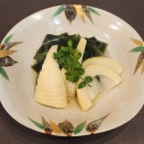 ゴルフ場で取れた筍