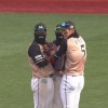 日ハムの外野、試合中にいちゃつくｗｗｗｗｗｗｗｗ