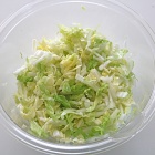 白菜1/4個ペロリ！さっぱり副菜！白菜とハムのレモンマリネ