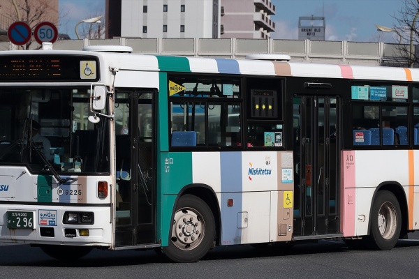 西鉄バス 西日本鉄道 西工96MC アドウィング 西鉄バス西日本鉄道西工96MC アドウィング1/80