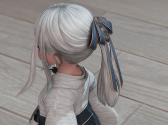 【FF14】オメガF髪型と頭装備「サベネアンリボン」の組み合わせが神すぎると話題に