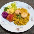 夏にぴったり炊飯器ｄｅワンプレート☆スパイス香るカレーエビピラフ♪☆♪☆♪