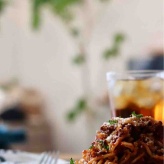 焼きそば麺で簡単なのにもっちもちで旨！みんな大好き【焼きそばボロネーゼ】