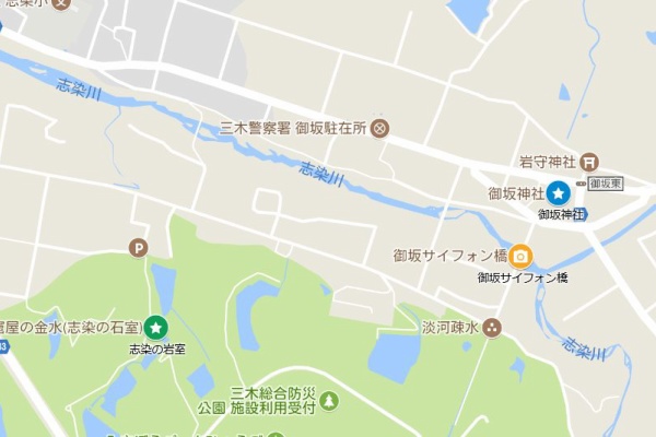 日岡神社の参道 志染の石室 三木市 志染町 窟屋 エナガ先生の講義メモ