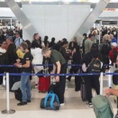 アメリカ　空港には、早くこないで下さい