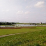 『上流の大雨で冠水し始めています』の画像