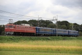 『2018/9/10運転 EF81-81牽引12系返却回送』の画像