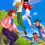 【画像】「美容室のシャッターに謎のアニメキャラ4人組が。これ何？」　→　ツイートした結果、速攻で特定されたうえ、悲しすぎる事実まで判明してしまう…