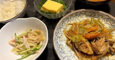 暑さボケ？＆塩鮭のレモンかけジャガイモ添え