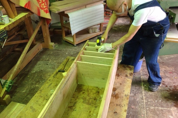 多摩川の源流で家具作り レンタル工房 z氏