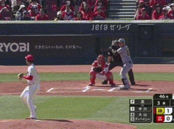 【広島対阪神オープン戦】阪神・中川勇斗、広島・髙太一からオープン戦第2号2ランホームラン！リードを3点に広げる！！！！！！！！！！！！！！！