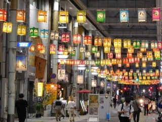 煌く灯篭