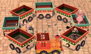 この8人乗りの椅子で走り出せたらいいのにな！