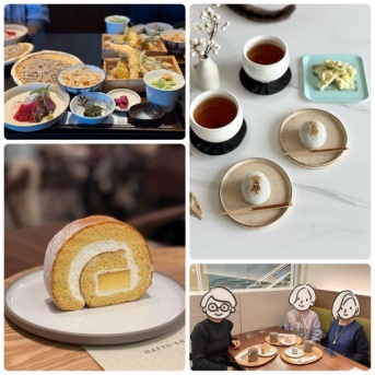 【おでかけ】NEWoMan高輪にハマる③ お姉さま方とお蕎麦ランチと八芳園洋菓子店と「空也餅餅」