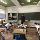 落ち着いて勉強中