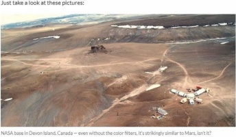 【陰謀論】NASA発表の「火星画像」はカナダのデヴォン島で撮影か!? 決定的証拠4つ(画像あり)