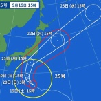 台風25号、西にズレ始めるｗｗｗｗｗｗｗｗｗ