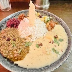 そしてたまには咖喱飯。