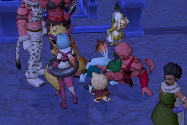 ドラクエ１０ 第６回 変態バナナトラップ集会 に行っていた 一輪のテンスの花