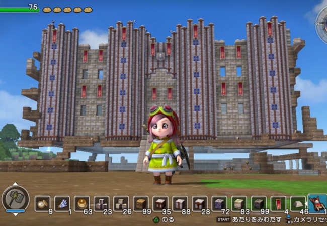 【ドラクエビルダーズ】みんなの建築・家拠点まとめ(呪文付)【DQB】