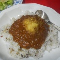畑生まれのトマトキーマカレー。