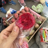 海外路上のマグロめし。