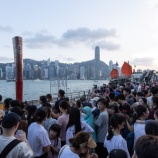 『中秋節期間中4日間で本土から約61万人が香港に入境』の画像