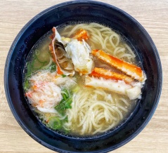 【下松市】かっぱ寿司 下松店 「たらば蟹の濃厚蟹旨ラーメン」 #かっぱ寿司 #かっぱの北海道祭り #たらば蟹 #ラーメン #下松市 #山口県 #つけものいし