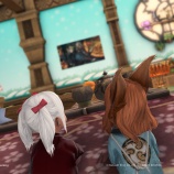 『【FF14】大晦日をありさんちのおうちのおこたでまったりヾ(〃^∇^)ﾉ【FFXIV】オリエンタル・ティーセット ハウジングの楽しみ』の画像