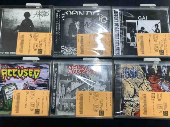 80’S HC多めで中古CD入荷!!