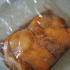 初めて作った鶏ももチャーシュー。新たな食感だった！