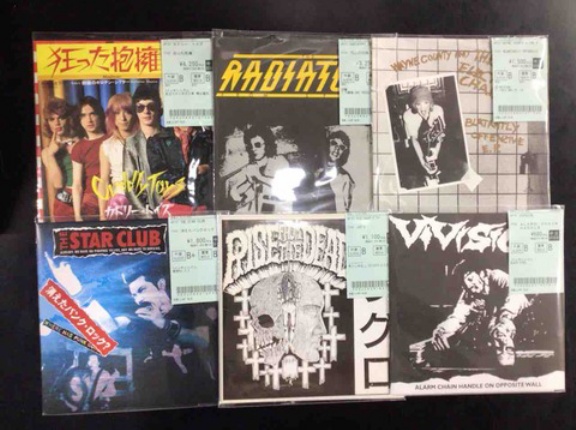 日本人PUNK/70'S PUNK多めで中古7inch入荷!!