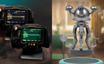 「Pip-Boy 3000」のレプリカと、宙に浮く「Mr.ハンディ」が発売予定