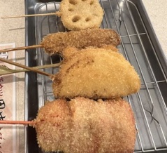 串カツ田中で二次会