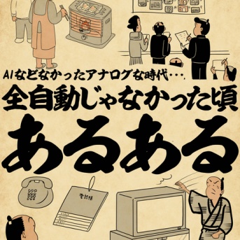 全自動じゃなかった頃あるあるでござる