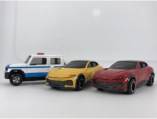 25年11月トミカ新車　フェラーリプロサングエ、ジムニー災害対策車