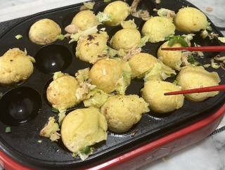 【画像】たこ焼き作ったんだがくそ不味いなぜか...