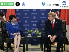 【支持率落としてやる】日米首脳会談の切り抜き写真を、時事通信・テレ朝・ロイターで並べてみた