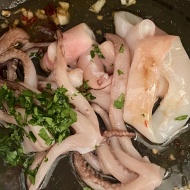 ちぢみほうれん草だからおいしい〜イカのインヅィミーノ