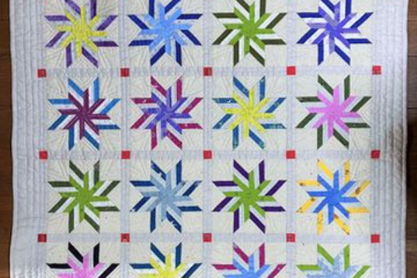 ハンドメイド 星形パターン キルト 【公式通販】