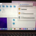 データ救出の手順(データバックアップ HD作成後)「外付けSSDをMacに接続した状態で「Optionキー」を押したまま電源を入れる」/ 参考 macOSを外付けハードディスクにインストールする方法